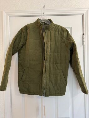 Olive Quilted Women's Jacket